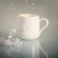 Heart & Home Porcelain Mug Candle