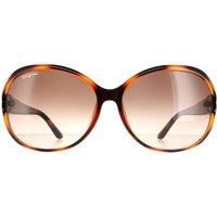 Salvatore Ferragamo Brown Gradient Oval Sunglasses SF770SA 214 61 SF770SA 214 61