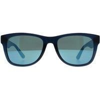 Lacoste Unisex Sunglasses Full Rim Blue Plastic Rectangular Frame L734S (424)