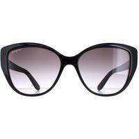 Cat Eye Black with Flower Print Grey Gradient SF912S