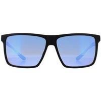 Rectangle Matte Black Lumalens Blue Ionized Sparrow