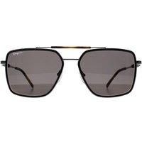 Square Dark Ruthenium Brown Grey SF298S