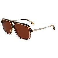Victoria Beckham VB246S Sunglasses Female Striped Tobacco 58mm