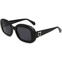 FERRAGAMO SF2038SE 001 BLACK 51/22/140 FEMALE Sunglasses
