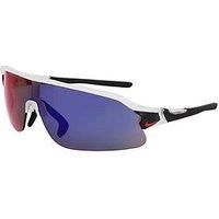 NIKE NIKE FLYFREE SHIELD E EV24034 902 MAT CLEAR/FIELD TINT/ORANG 72/05/130 MALE Sunglasses