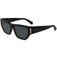 Longchamp Lo774S Modified Rectangle Acetate Sunglasses