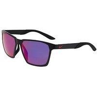 Nike Maverick Valor If0963x Sunglasses, Matte Black/Infrared Mirror, 57
