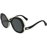 Longchamp LO780S Sunglasses Female Dark Gray 52mm New 100% Authentic