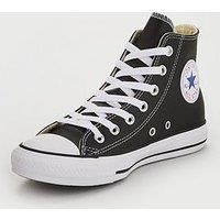 CONVERSE CT AS HI LEATHER - BLACK/WHITE - UNISEX SNEAKERS - 132170C - BRAND NEW