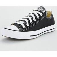 Converse Chuck Taylor All Star Ox Unisex Leather Black/White 132174C