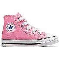 Converse Pink All Star Hi Trainers Toddler