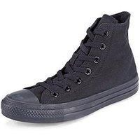Converse Chuck Taylor All Star Hi - M3310C Unisex Hi-Top Sneakers - Black Mono