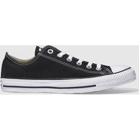 Converse All Star Ox Canvas Black Trainers-UK 7