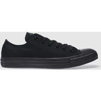 Converse Unisex Star Ox M5039c Sneakers, Black Monochrome, 12 UK