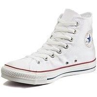 Converse Chuck Taylor All Star White Hi Unisex Trainers Shoes Boots