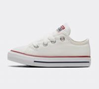 Converse Toddler White All Star Ox Trainers-UK 9 Infant