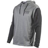CAT Mens Hooded Breathable Long Sleeve T Shirt Hoodie