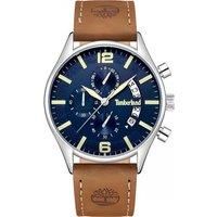 Timberland Men's Chronograph Watch, Tan, Dress Sport