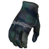 Troy Lee Designs Flowline Gloves 2022, Brushed Camo Army