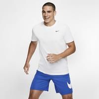 NIKE Men/'s Dri-fit Training T shirt, White/Black, S UK