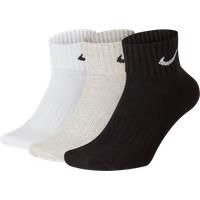 Nike Socks 3 Pairs Mens Womens Crew Ankle Liner Cotton Sports Socks Size UK 2-14