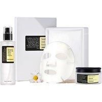 Advanced Snail Mucin Skincare Bundle - 5 Face Masks, Collagen Cream & Power Essence Serum