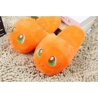 Pokmon-Inspired Warm Slippers - 5 Characters - Black