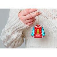 Personalised Christmas Jumper Tree Decorations - 2, 4 Or 6-Pack!