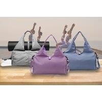 All Purpose Yoga Gym Bag With Mat Strap In 6 Colours - Grey