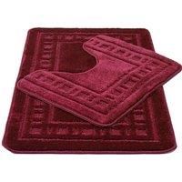 Diem Bathmat Two-Piece Set - 8 Colour Options - Green