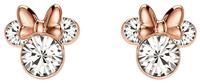 Disney Rose Gold Silver Colour Cubic Zirconia Stud Earrings