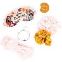 Disney Princess Spa Set - Zip Cosmetic Pouch, Sleep Mask, Hair Towel, Pair of Scrunchies and Jewellery Bracelet VS700660L.PH