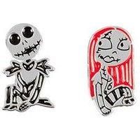 Disney Nightmare Before Christmas Sterling Silver Mismatched Stud Earrings E906359SL.PH