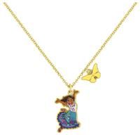 Disney Gold Coloured Encanto Butterfly Pendant Necklace