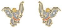 Disney Girls Dumbo Elephant Stone Set Stud Earrings