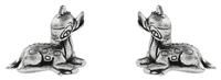 Disney Girls 925 Sterling Silver Bambi Stud Earrings