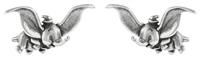 Disney 925 Sterling Silver Dumbo Stud Earrings