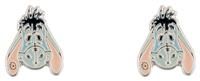 Winnie The Pooh Eeyore Silver Plated Stud Earrings
