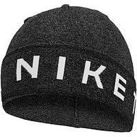 Nike Unisex Running Dri-Fit Lightweight Knit Cuffed Beanie - Black/White
