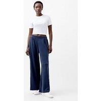 French Connection Wide Leg Trousers With Pockets - Blue