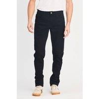 French Connection Men's Cotton Five-Pocket Chino Trousers in Black | Size: 36