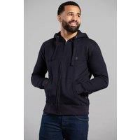 Cotton Blend Zip Hoody