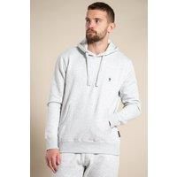 French Connection Men's Cotton Blend Hoody in Light Grey | Size: 2XL