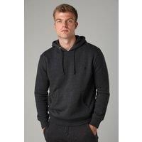 French Connection Men's Cotton Blend Hoody in Charcoal | Size: 2XL