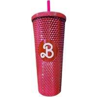 Barbie Inspired Sparkly Drinks Cup With Straw - 2 Options! - Pink