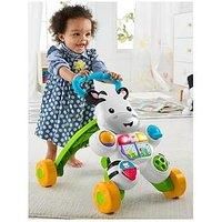 Fisher-Price DLF00 Learn with Me Zebra Walker, Baby or Toddler Walker and Electronic Educational Toy with Music and Sounds