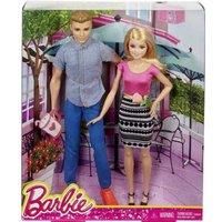 Barbie Dolls, and Ken Doll 2-Pack Featuring Blonde Hair and Bright Colorful Clothes, Kids Toys and Gifts££££ Amazon Exclusive