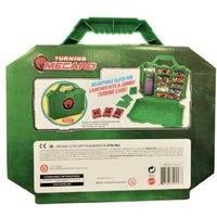 Official Turning Mecard Green Case Portable For 15 Turning Cars Kids Boys Gift