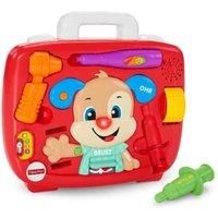 Fisher-Price FPP97 Learning Fun Dog Doctor/'s Case Doctor/'s Set with Songs and Phrases and Growing Play Levels from 18 Months German Language