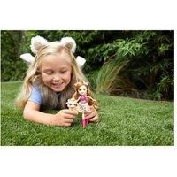 Enchantimals FXM77 Cailey Cow Doll (6 Inch), and Curdle Animal Friend Figure, Multicolour